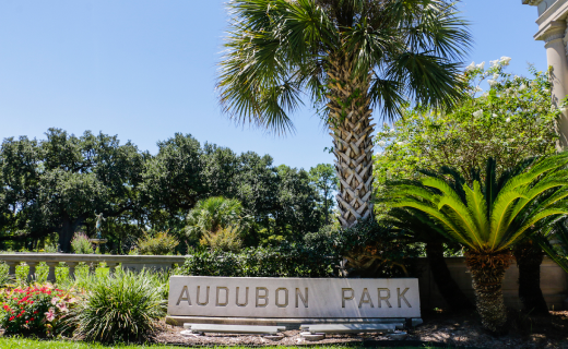 Entrance to Audubon Park